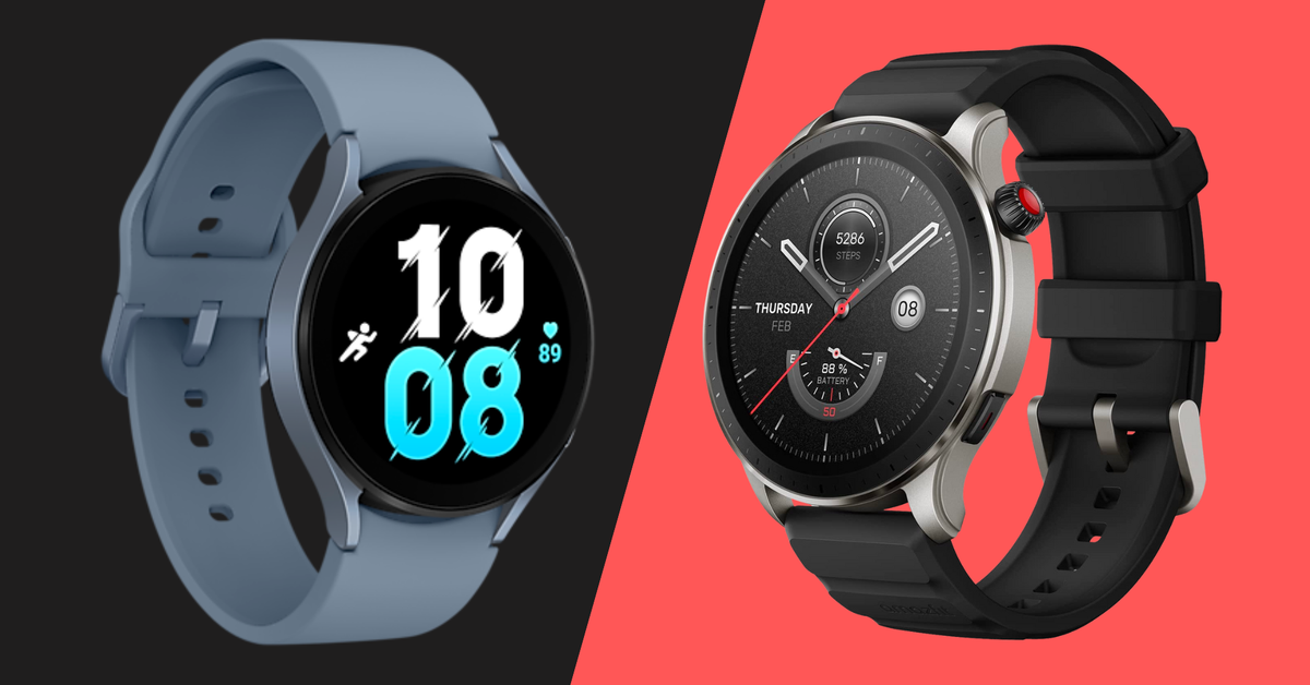 Should you buy the Galaxy Watch or the Amazfit GTR smartwatch?