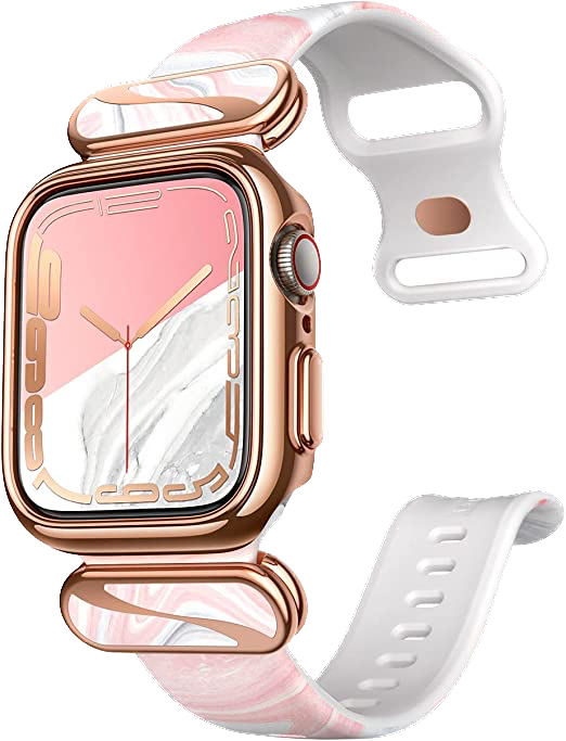 JETech Case with Screen Protector Compatible with Apple Watch Series 8 7  45mm