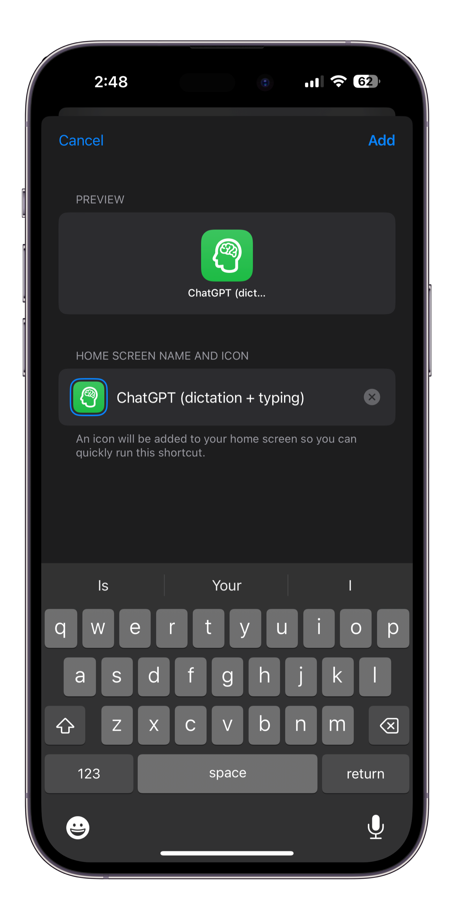 Here’s the best way to access ChatGPT on your iPhone