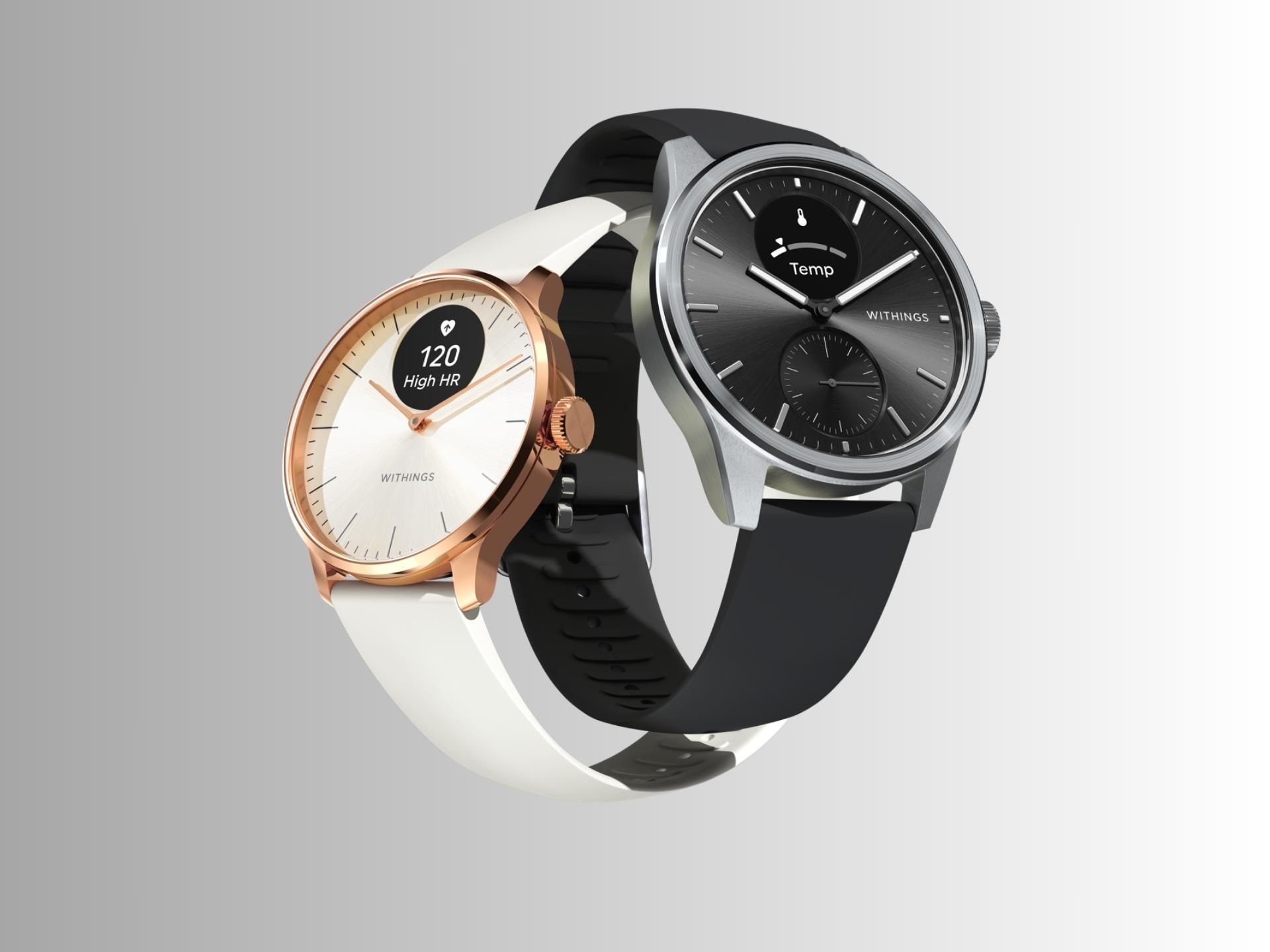 These new hybrid smartwatches from Withings bring 24/7 health tracking