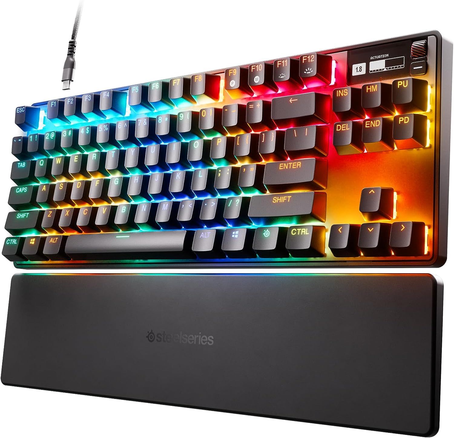 SteelSeries' Apex Pro TKL HyperMagnetic Gaming Keyboard is