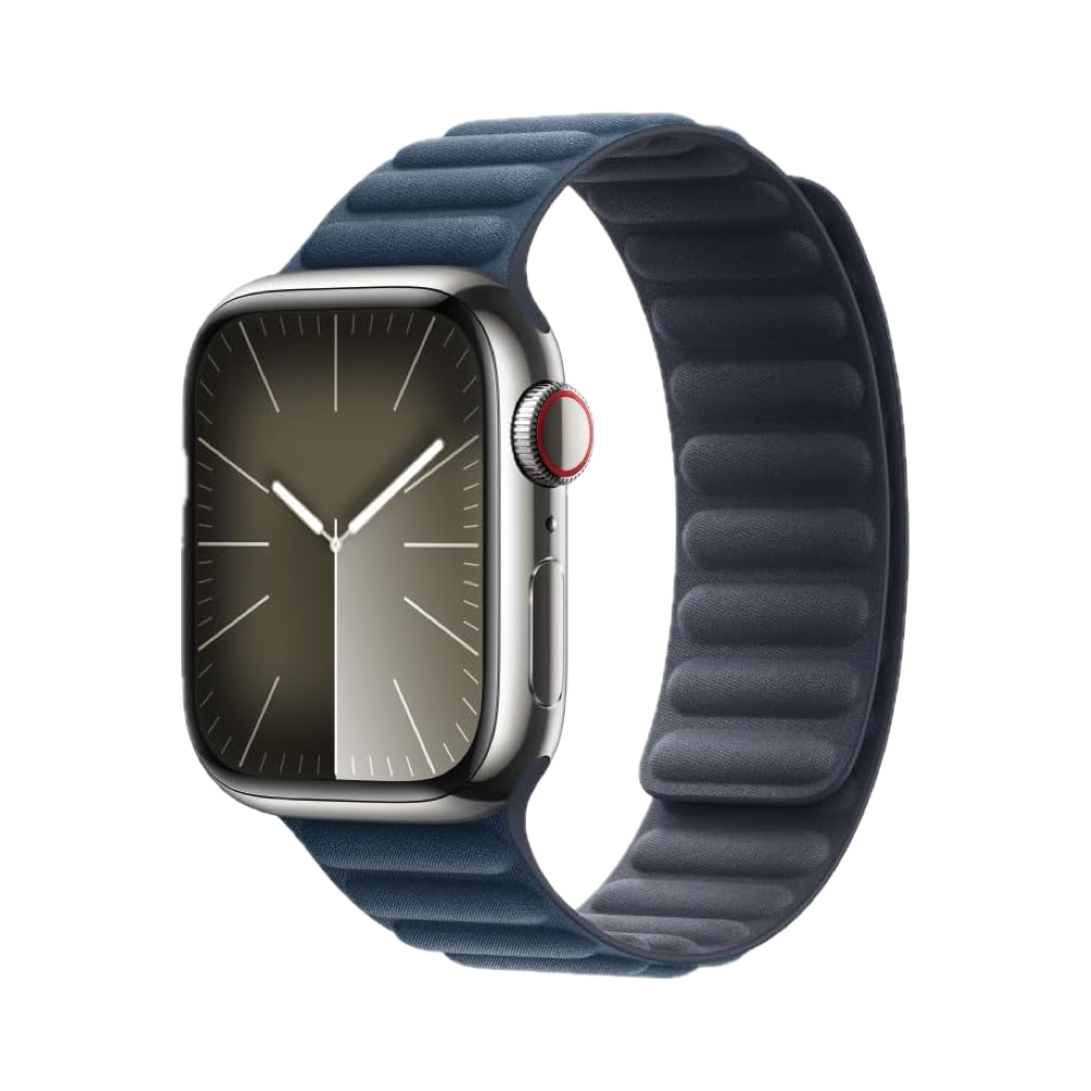 Nomad Space Grey Aluminum Metal Links Band - For Apple Watch Series 9 45mm