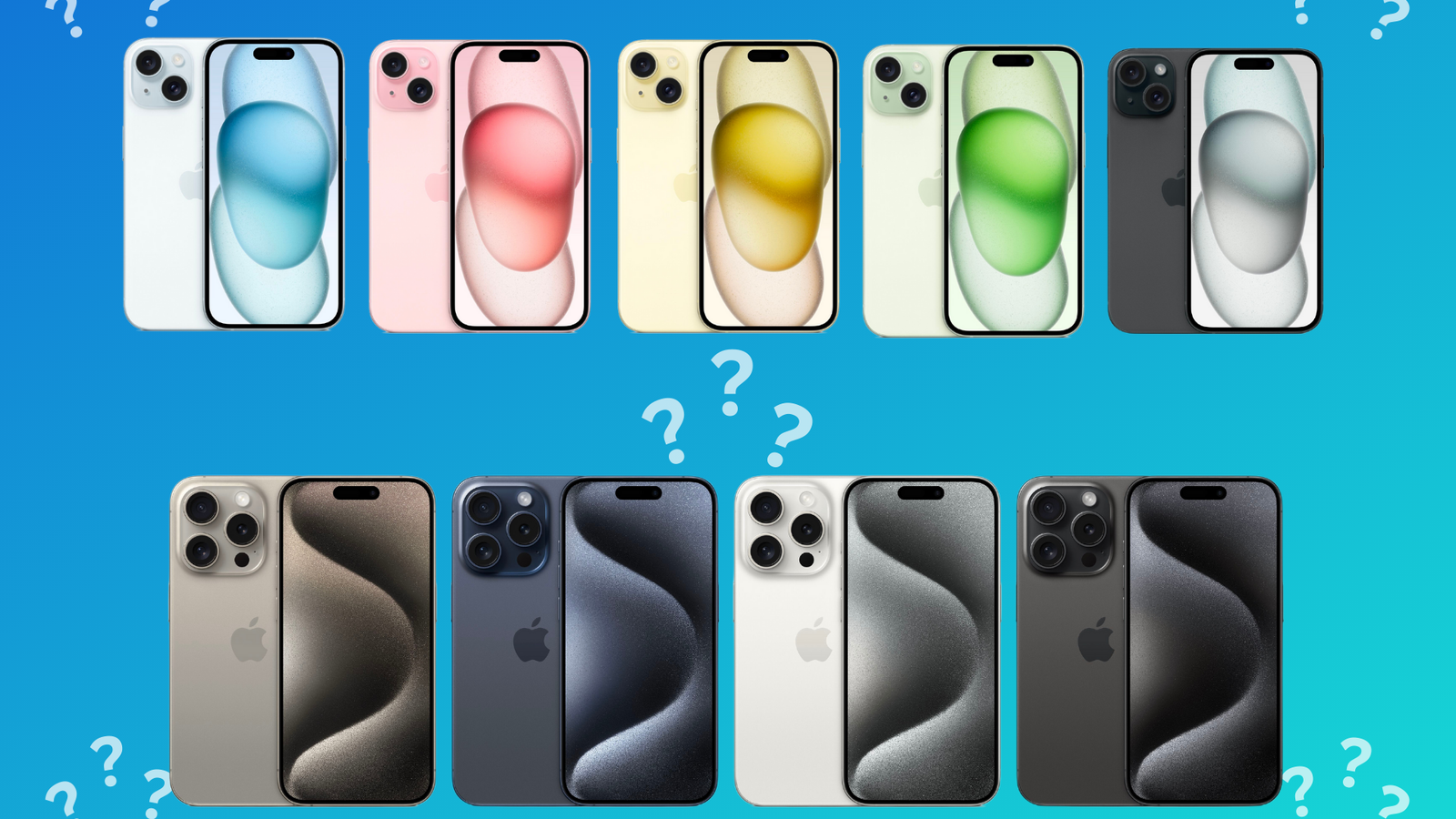 Based Color Schemes iPhone 15 colors: Which one should you get?