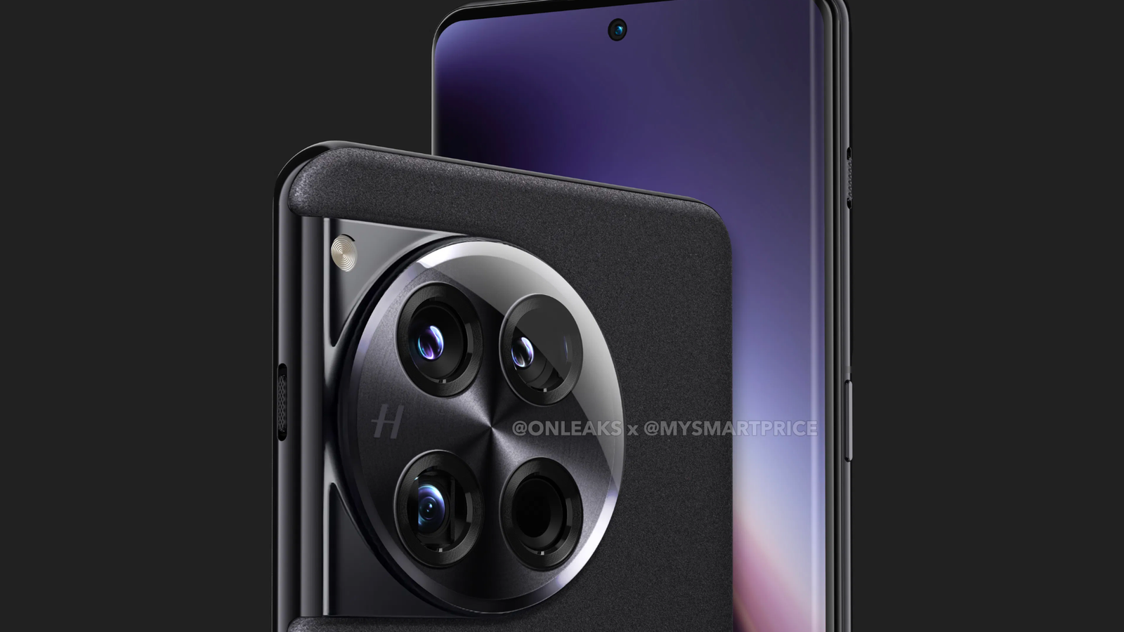 OnePlus 12 leaks on new renders showing off the improved camera design
