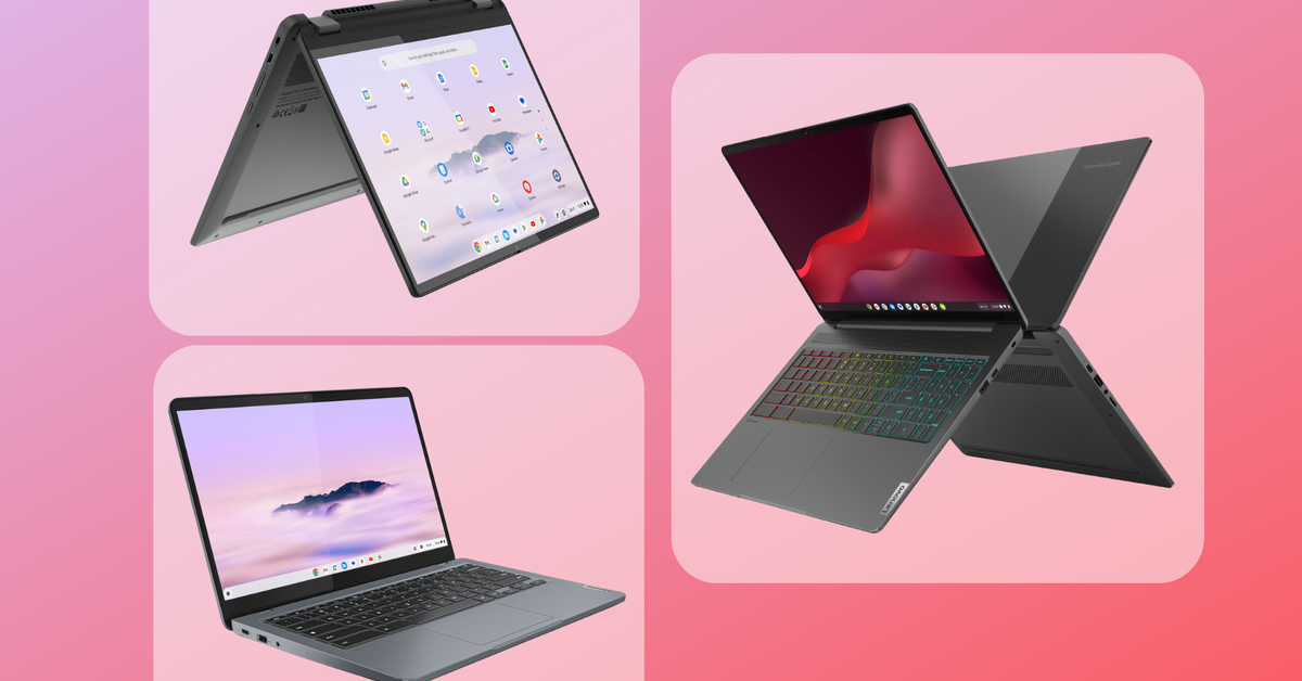 Lenovo unveils new IdeaPad Chromebook laptops with upgraded