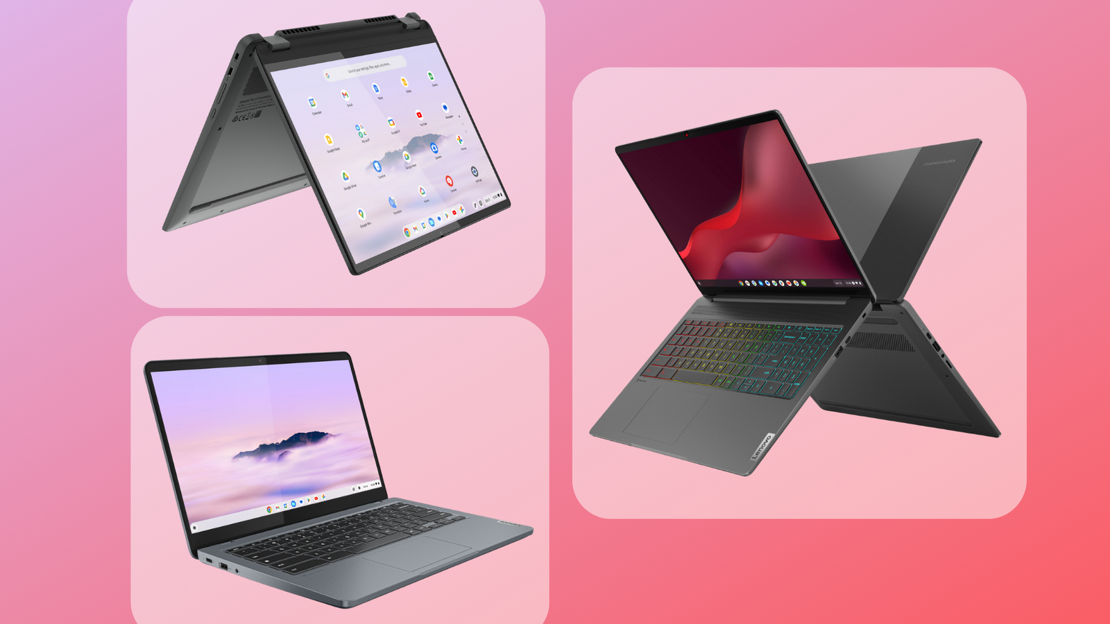 Lenovo unveils new IdeaPad Chromebook laptops with upgraded