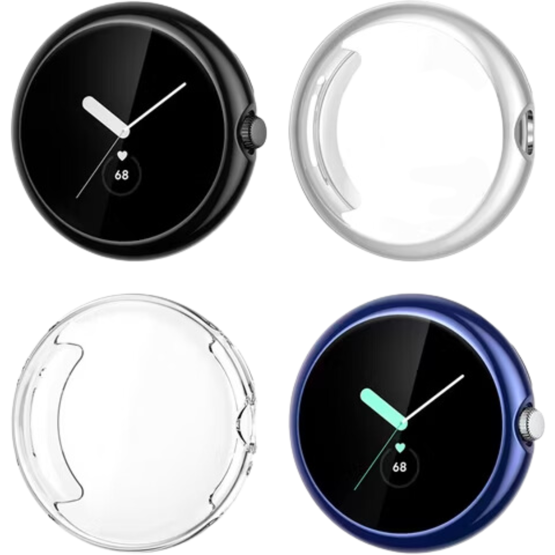 Vault Designed for Google Pixel Watch 2 Case/Google Pixel Watch Case  (2022/2023) - Matte Black