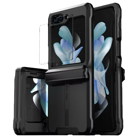 Y2K Wave Samsung Galaxy Z Flip 5 Clear Case