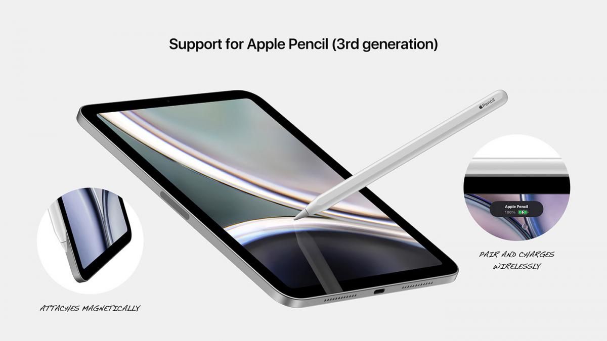 【クロック】Apple iPad mini 6+Apple Pencil iPad Mini 6 + Apple Pencil Pack – Plug