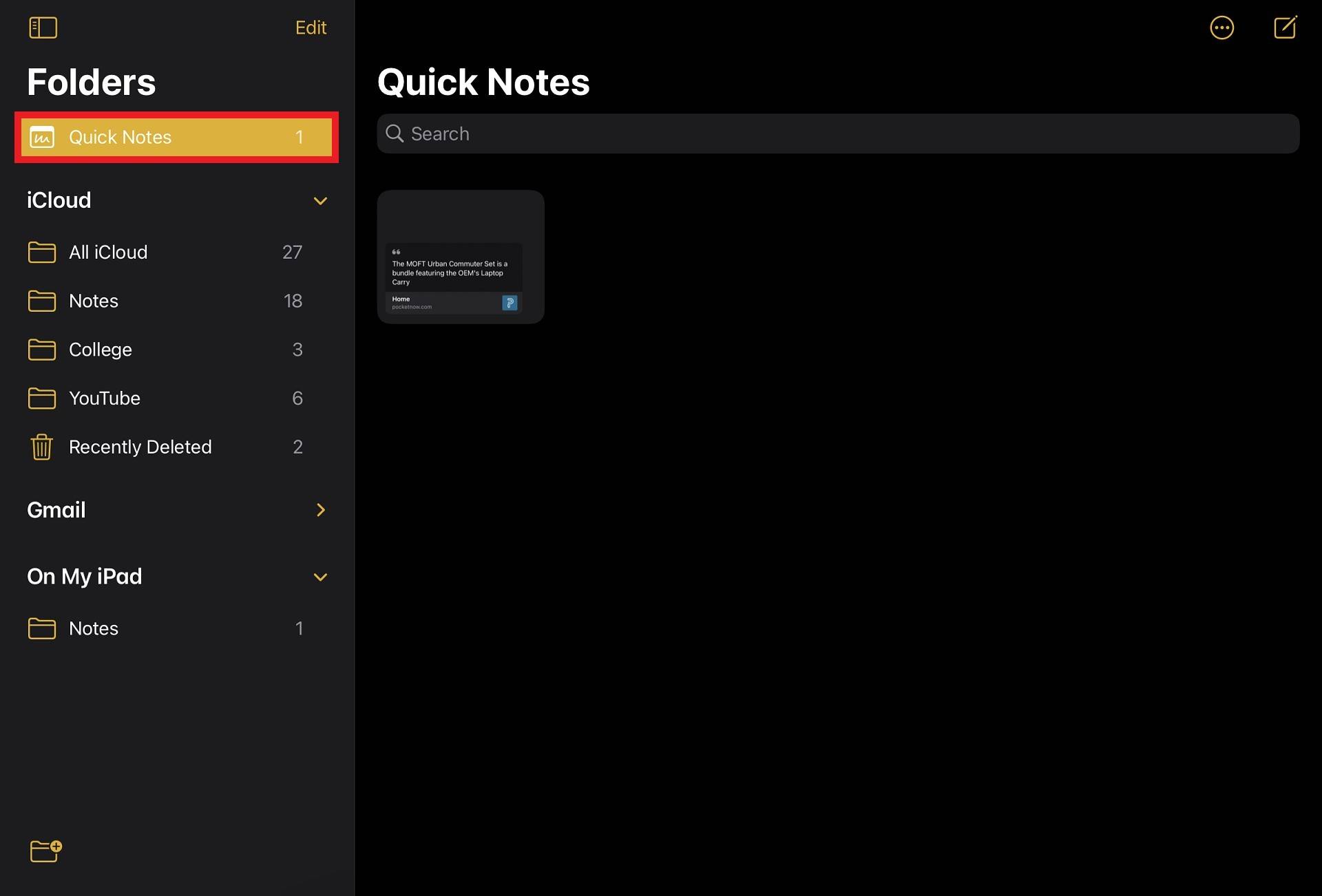 Quick Note In. User Guide How to use Quick Notes on iPad?