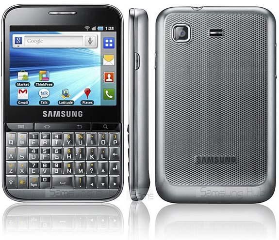 Samsung Unveils Galaxy Pro Candy-Bar QWERTY Android