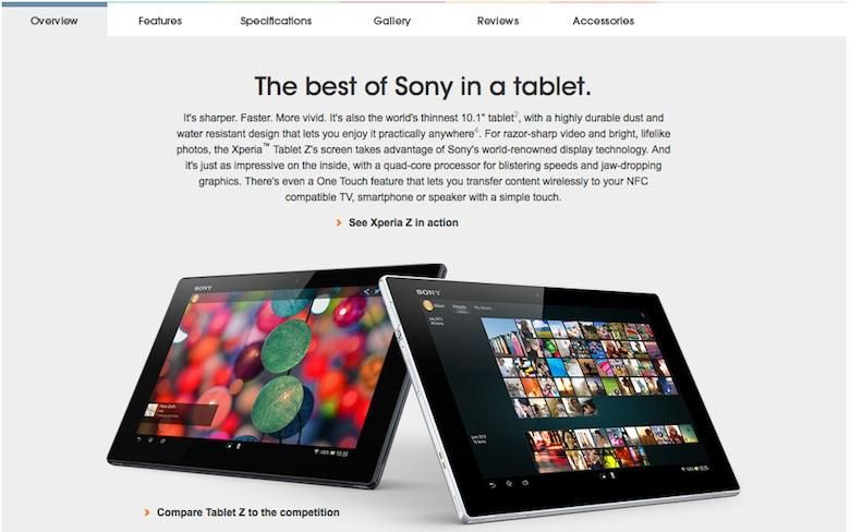 Sony Xperia Tablet Z Review