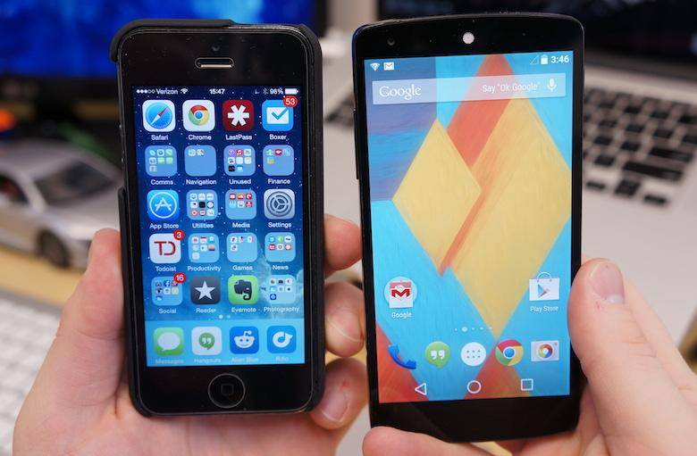 Google Play Store vs iOS App Store, who owns what?
