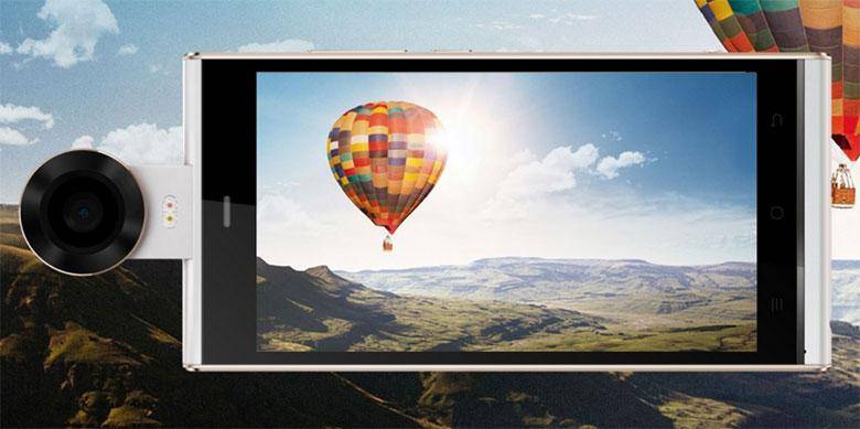 Weirdest smartphone camera yet swings up and over