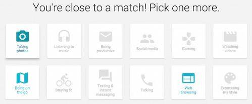 Google’s Android phone picker is pretty, but needs to listen better