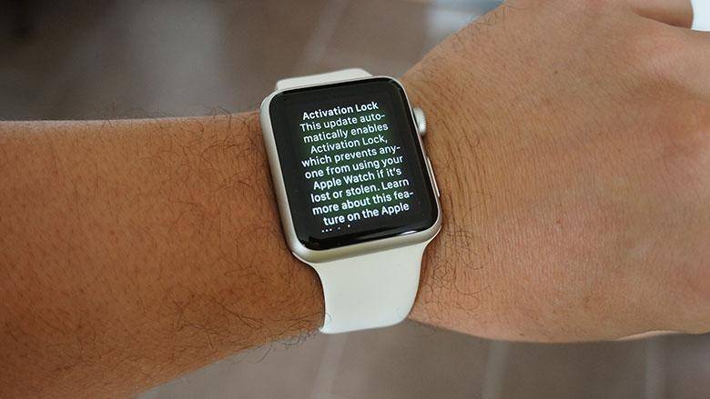 Apple Activation Lock screen Apple Watch Series 2