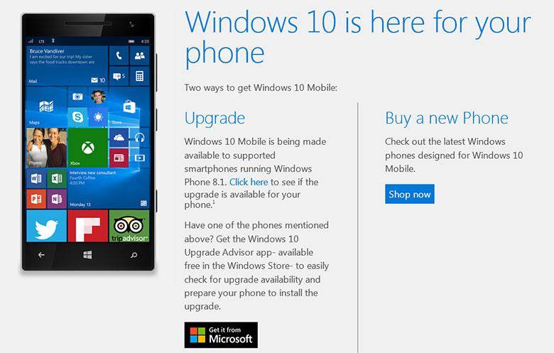 Windows 10 Mobile updates are here: upgrade your Lumia to Microsoft’s ...