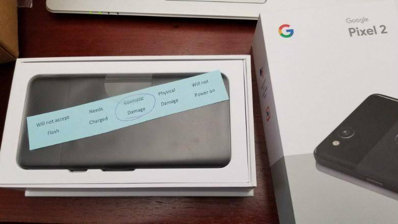 Google ships Pixel 2 that failed QA while other units click and beep