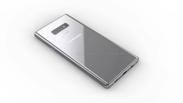Behold the Samsung Galaxy Note 9 in all its leaked factory CAD-based glory