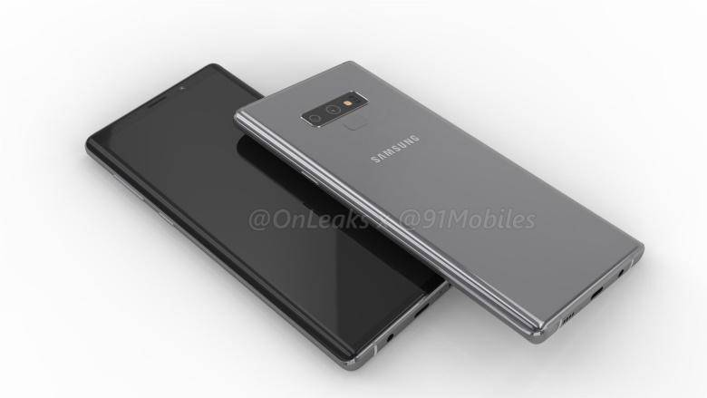 Behold the Samsung Galaxy Note 9 in all its leaked factory CAD-based glory