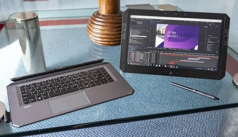 HP Zbook X2 G4／Surface Bookライバル機 HP ZBook x2 G4 review: The perfect laptop for a cluster of