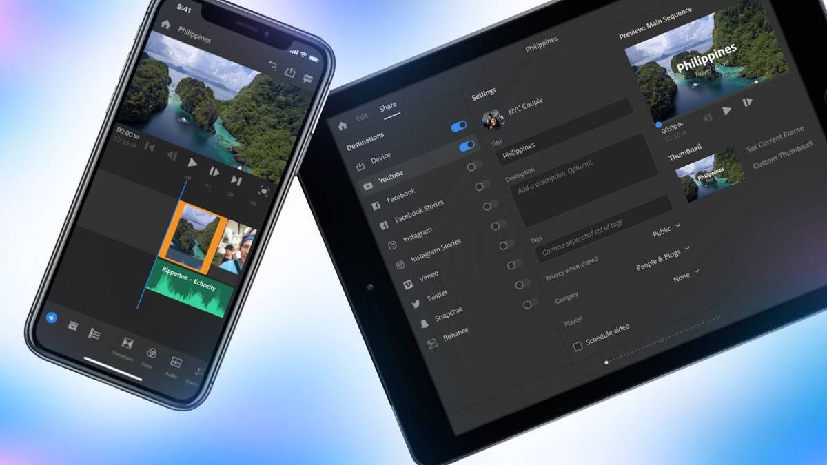 Adobe Premiere Rush CC brings easy drag-and-drop video editing to mobile