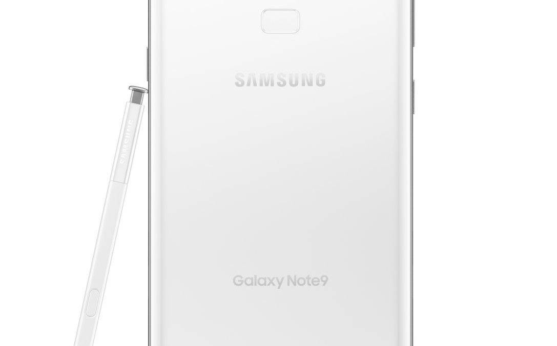 How about a white Galaxy Note9?
