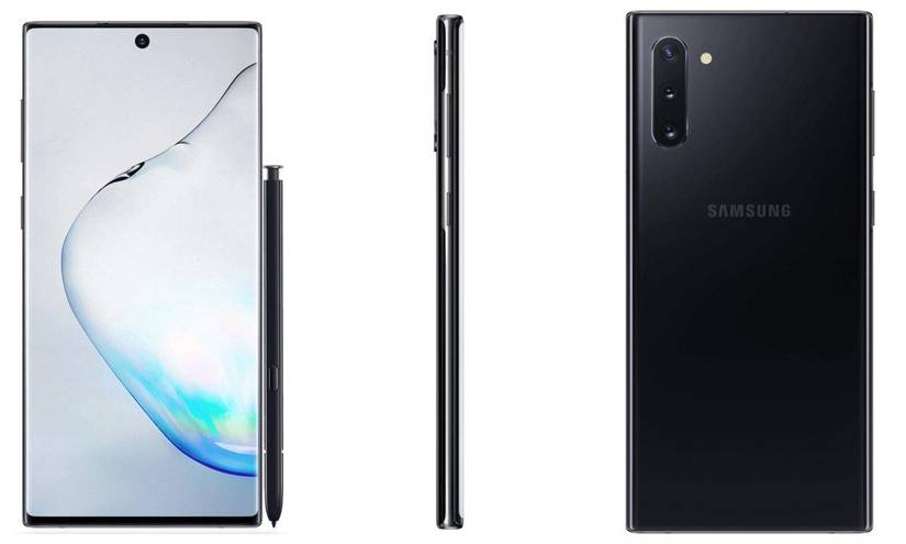These are the official Galaxy Note10+ and Galaxy Note10 renders from ...