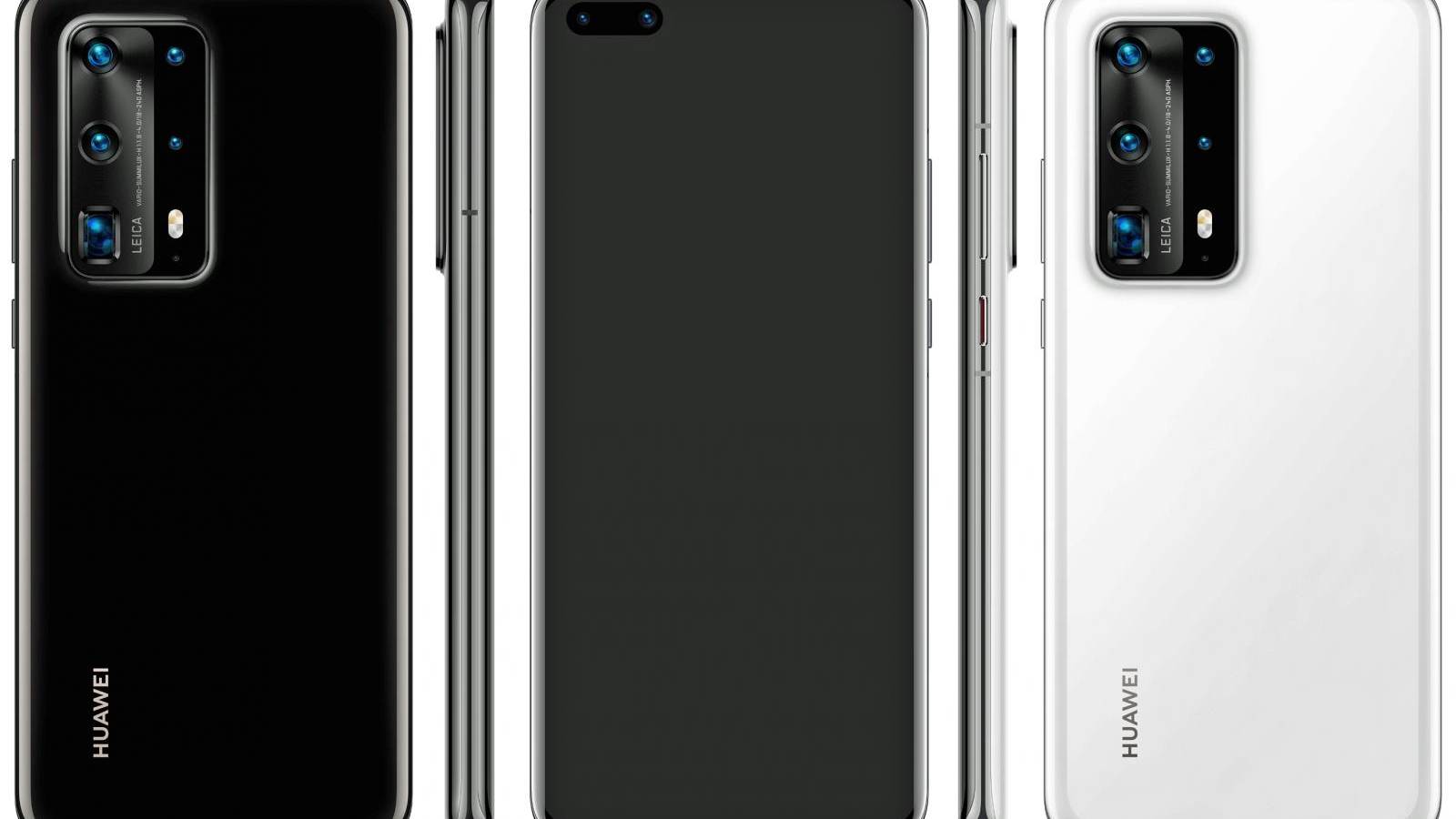 HUAWEI P40 Pro leaks, shows off notchless design, 7 cameras