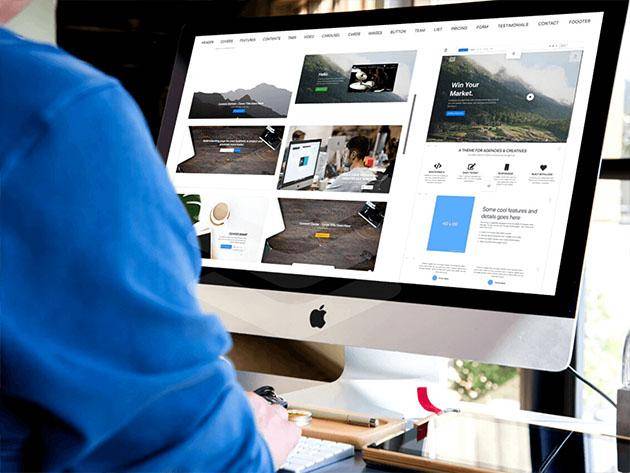 Design your own website with no coding knowledge necessarily using this app