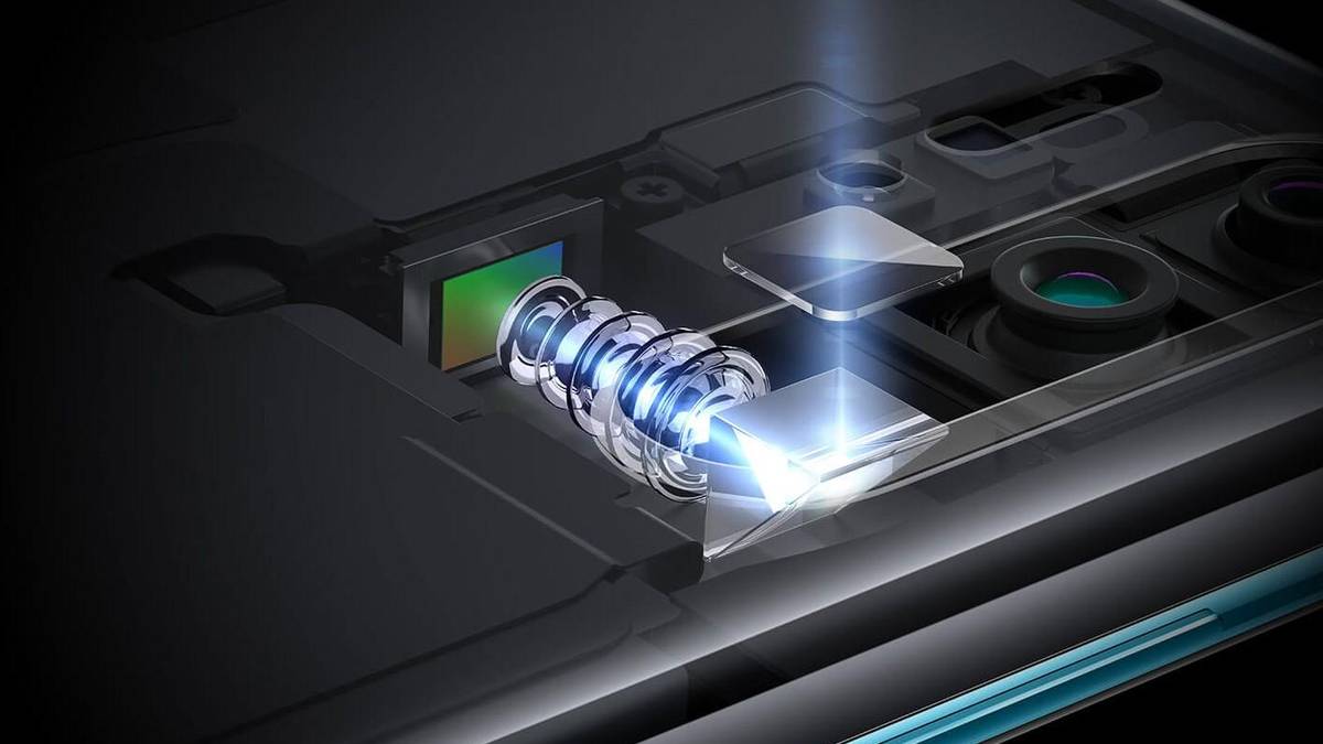 What is a periscope camera on smartphones?
