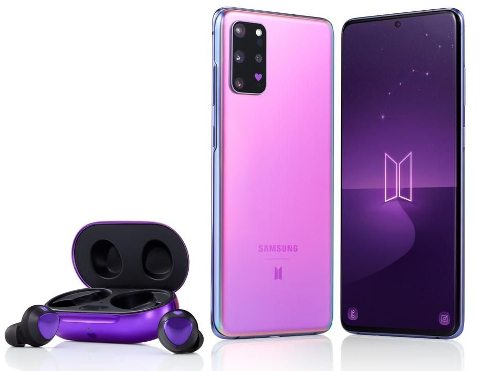 Galaxy Buds+ Bts Samsung Galaxy S20+ And Galaxy Buds+ BTS Editions
