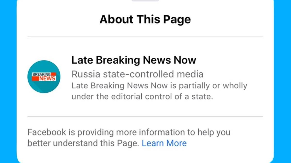 Facebook now labels content from ‘state-controlled media’ to boost ...