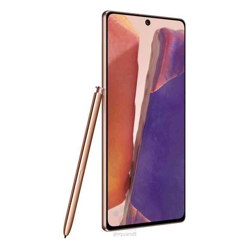 Samsung Galaxy Note 20’s full specifications and detailed renders leaked