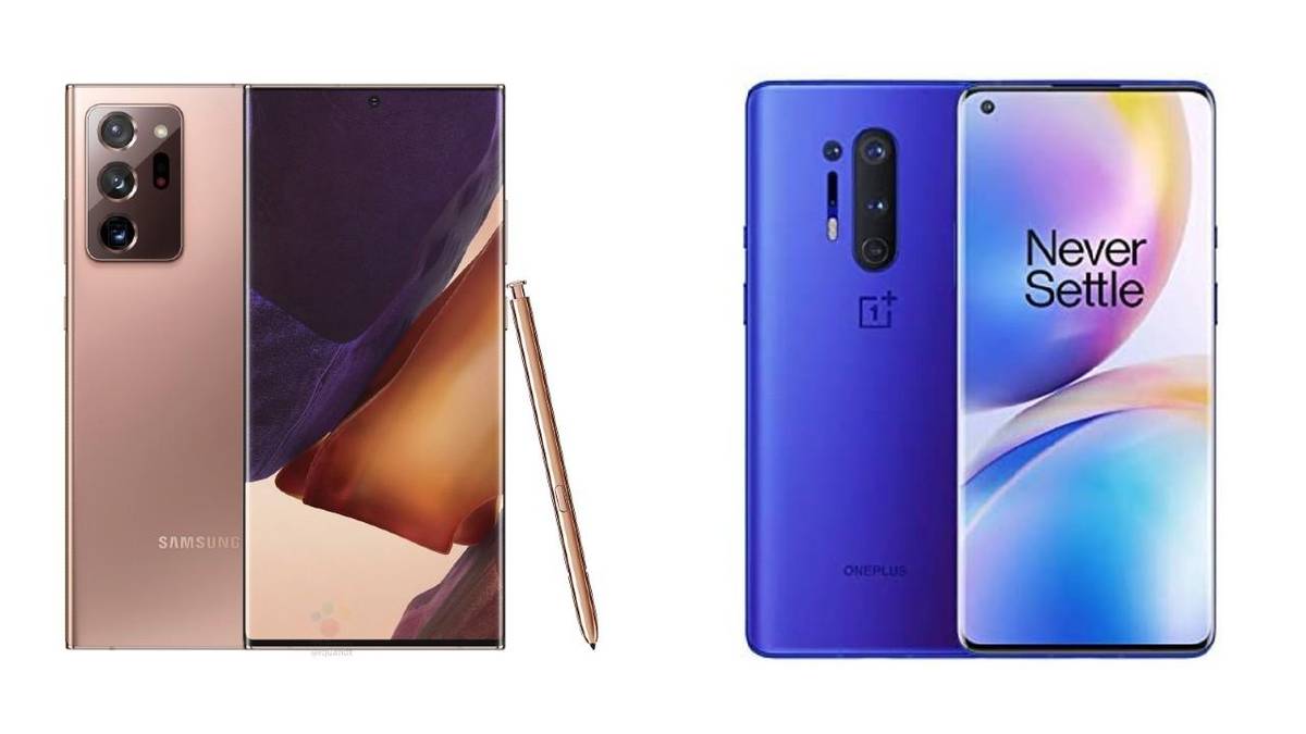 Samsung Galaxy Note20 Ultra vs OnePlus 8 Pro: Specs comparison