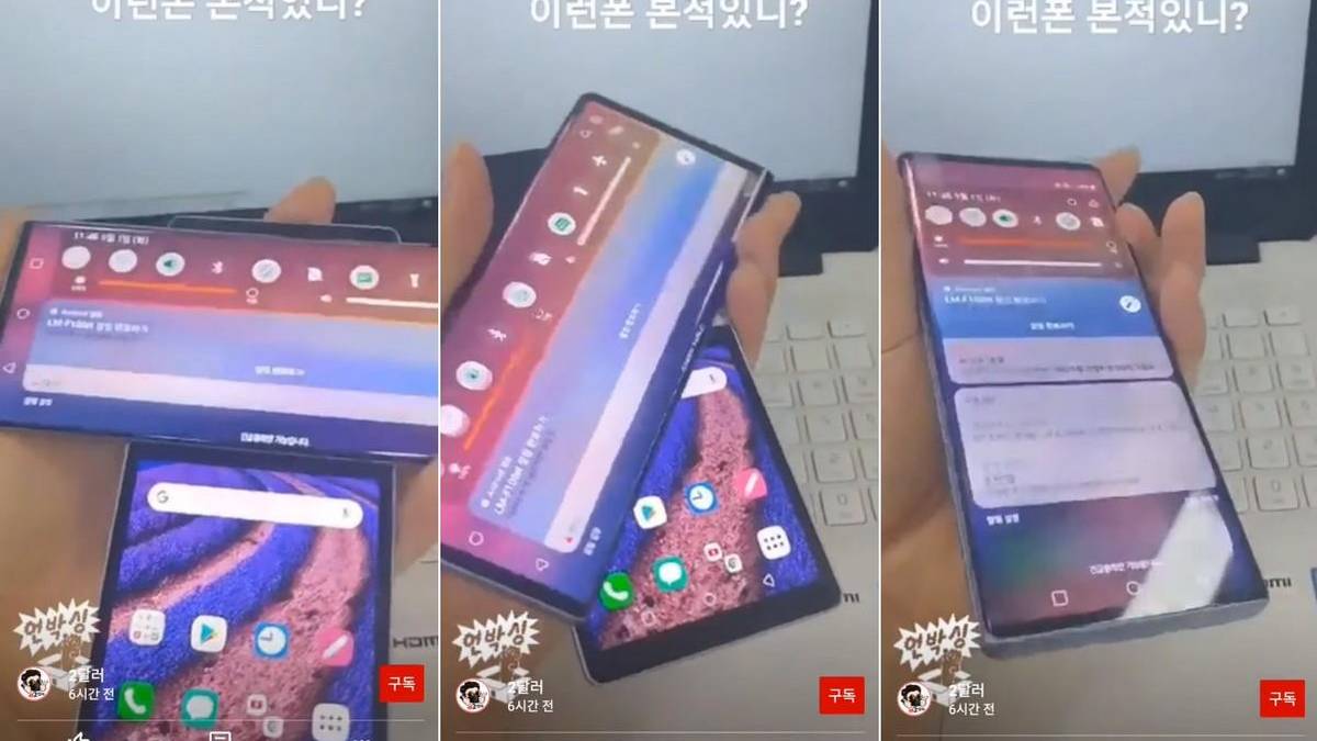 LG Wing’s leaked hands-on video finally shows how the rotating dual ...
