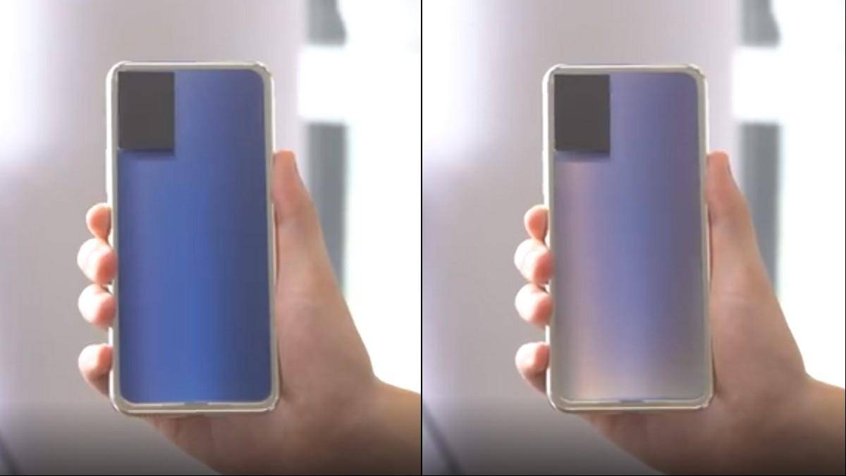 Vivo shows off a color-changing rear panel for smartphones