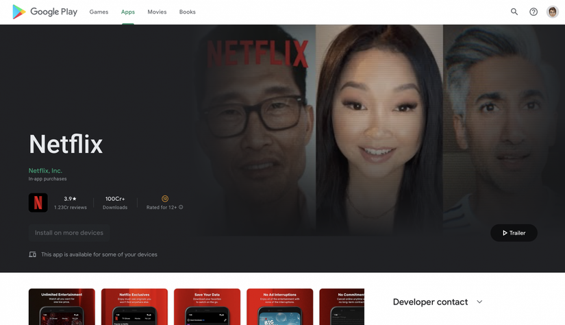 Here's your first look at Google Play Store for web redesign