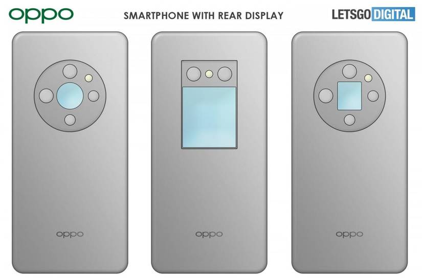 OPPO could be working on three smartphones with displays in the back