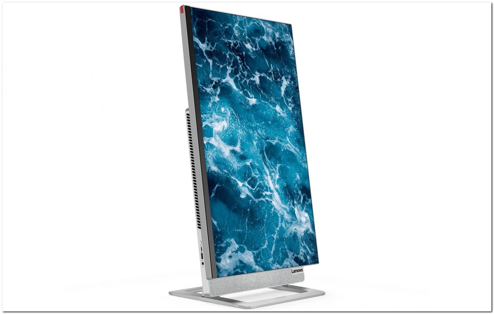 Lenovo's Yoga AIO 7 has a rotating hinge to effortlessly flip from