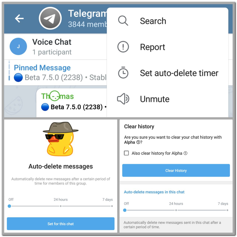 Telegram adds invite links with custom expiry span and message auto ...