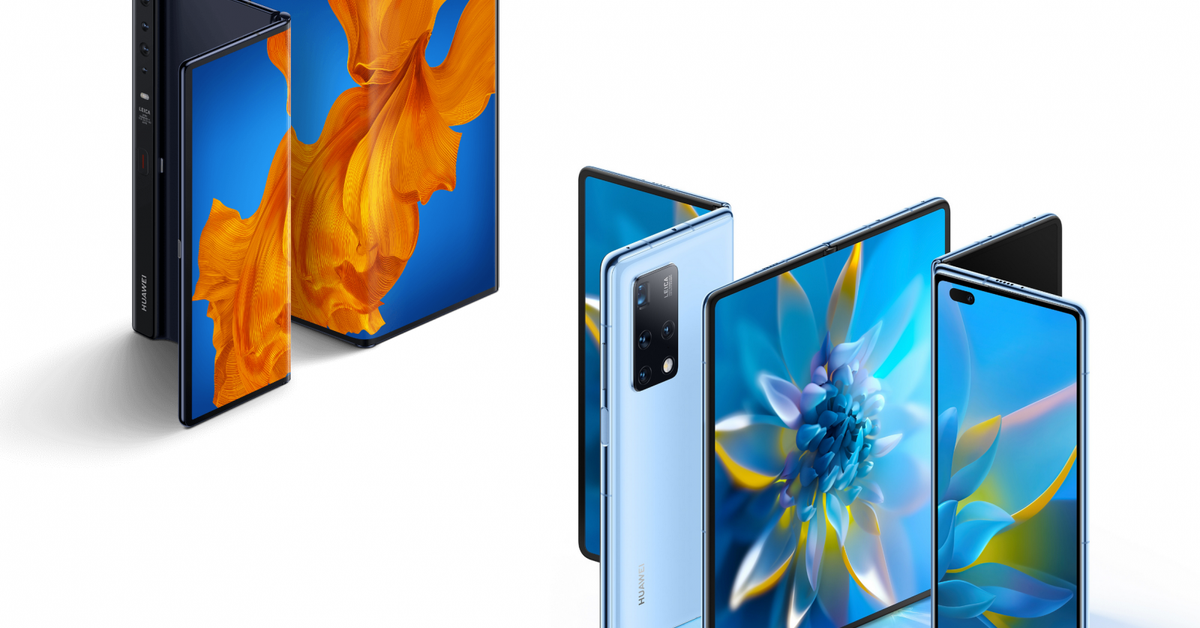 スマートフォン本体 Huawei Mate X2 8+256 Huawei Mate X2 Foldable Smartphone Officially Unveiled, Here's a