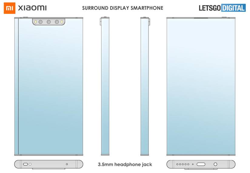Xiaomi’s new patent is an unusual all-display smartphone