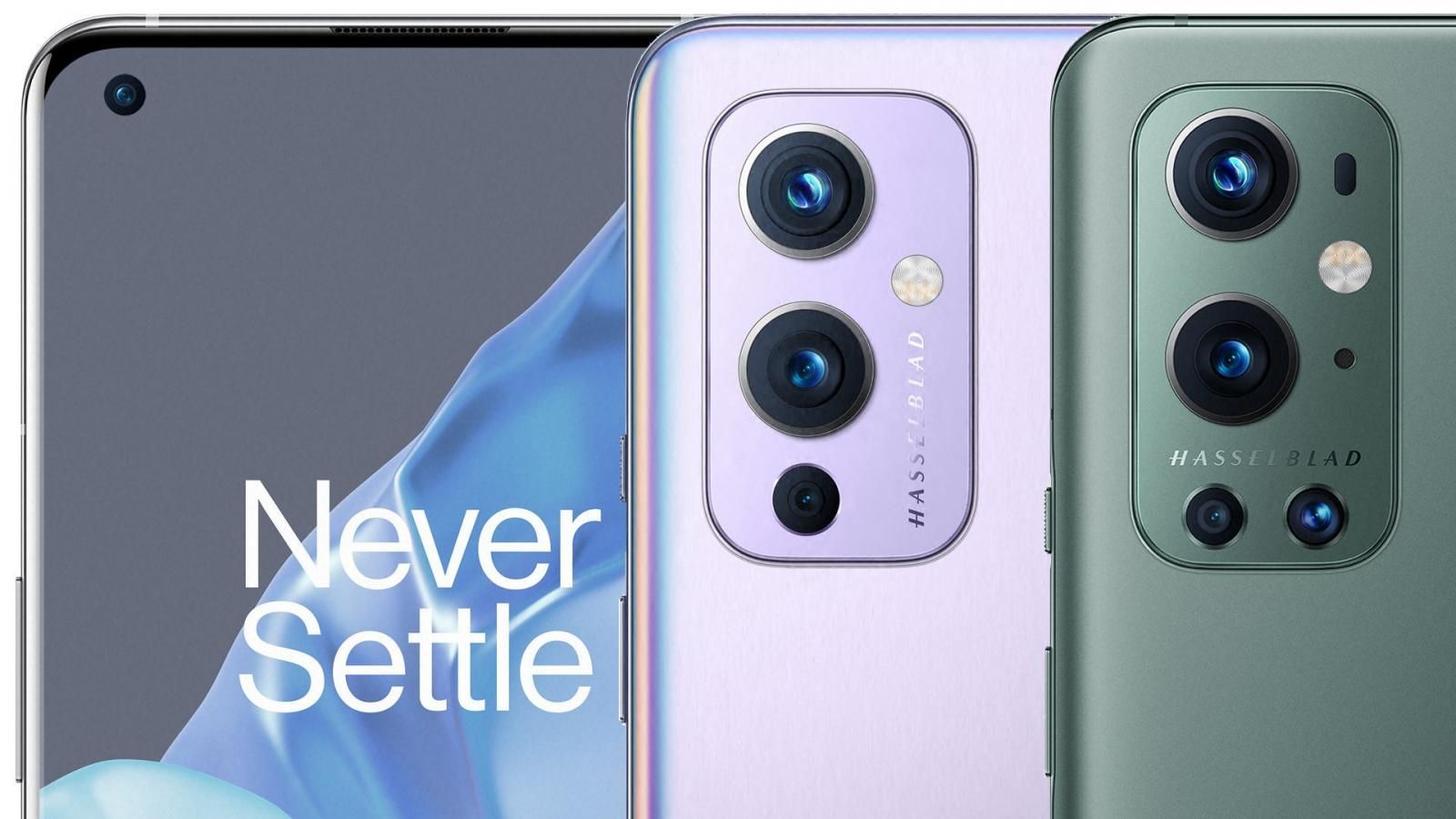 OnePlus 9 and 9 Pro color options shown off in leaked official renders