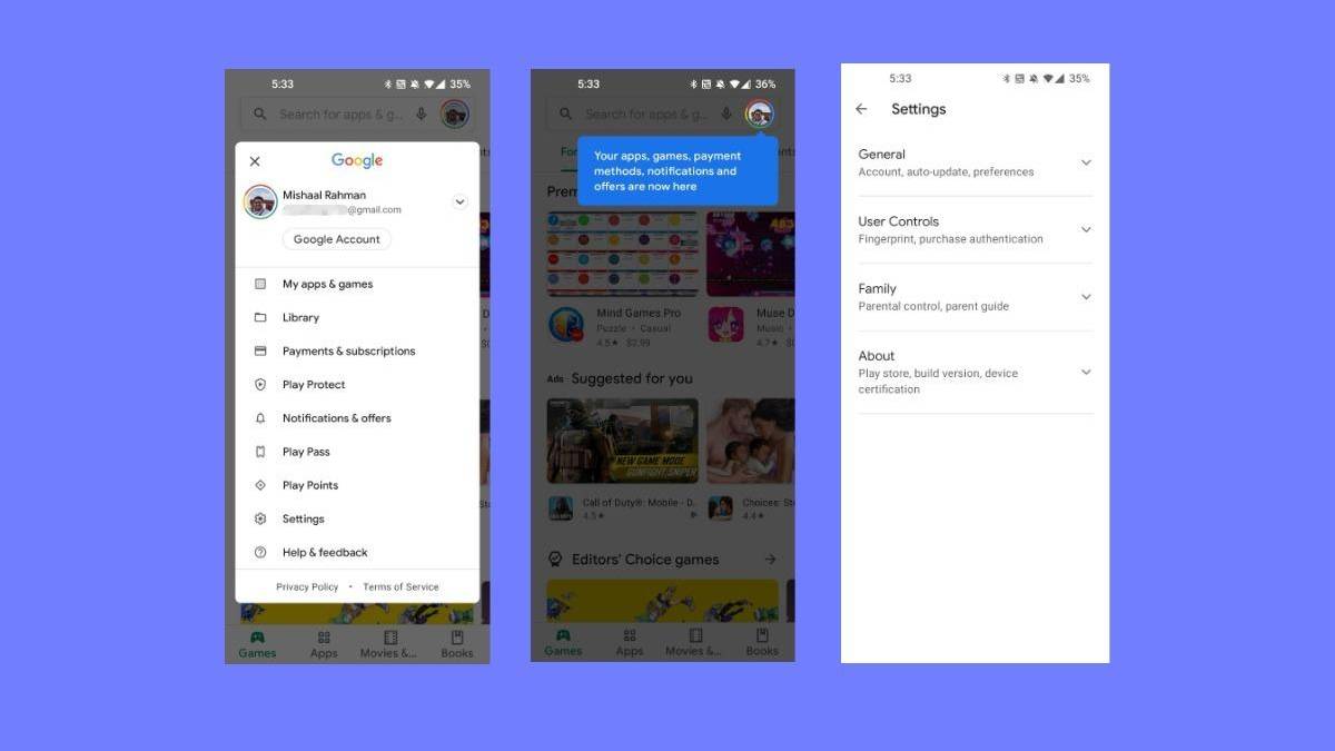 Google’s starting to learn about Smartphone User Interface Design