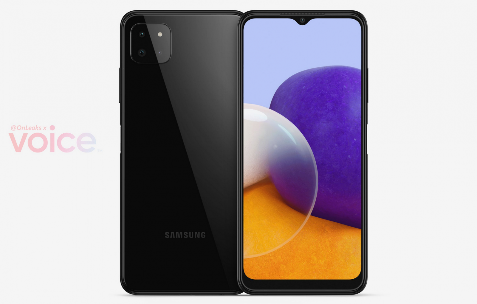 Samsung Galaxy A22 leak shows the upcoming entry-level 5G phone
