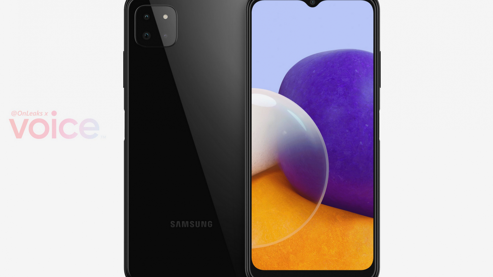 Samsung Galaxy A22 leak shows the upcoming entry-level 5G phone