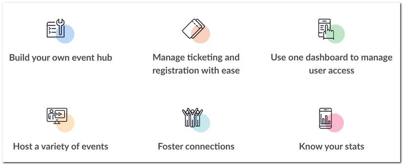 Zoom delivers you a personalized stage for your events