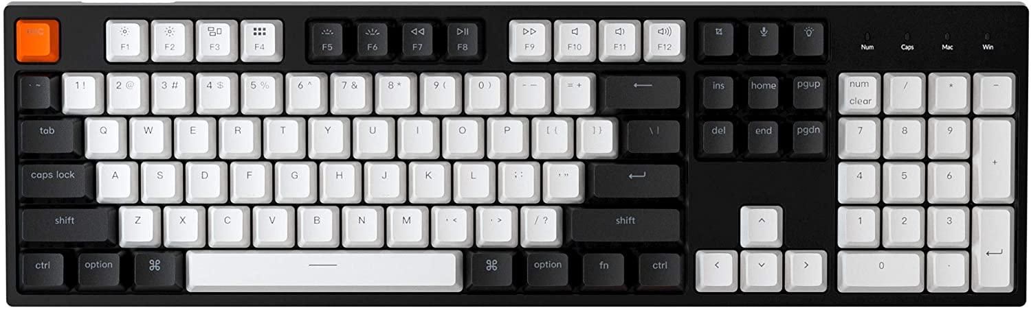 Keychron C2 104 keys Mechanical Keyboards for Mac