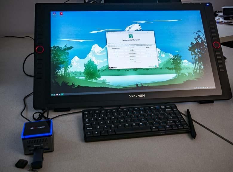 Windowsデスクトップ Pantera Pico PC Windowsデスクトップ Pantera Pico PC Ultra Tiny 4K Windows 10 PC